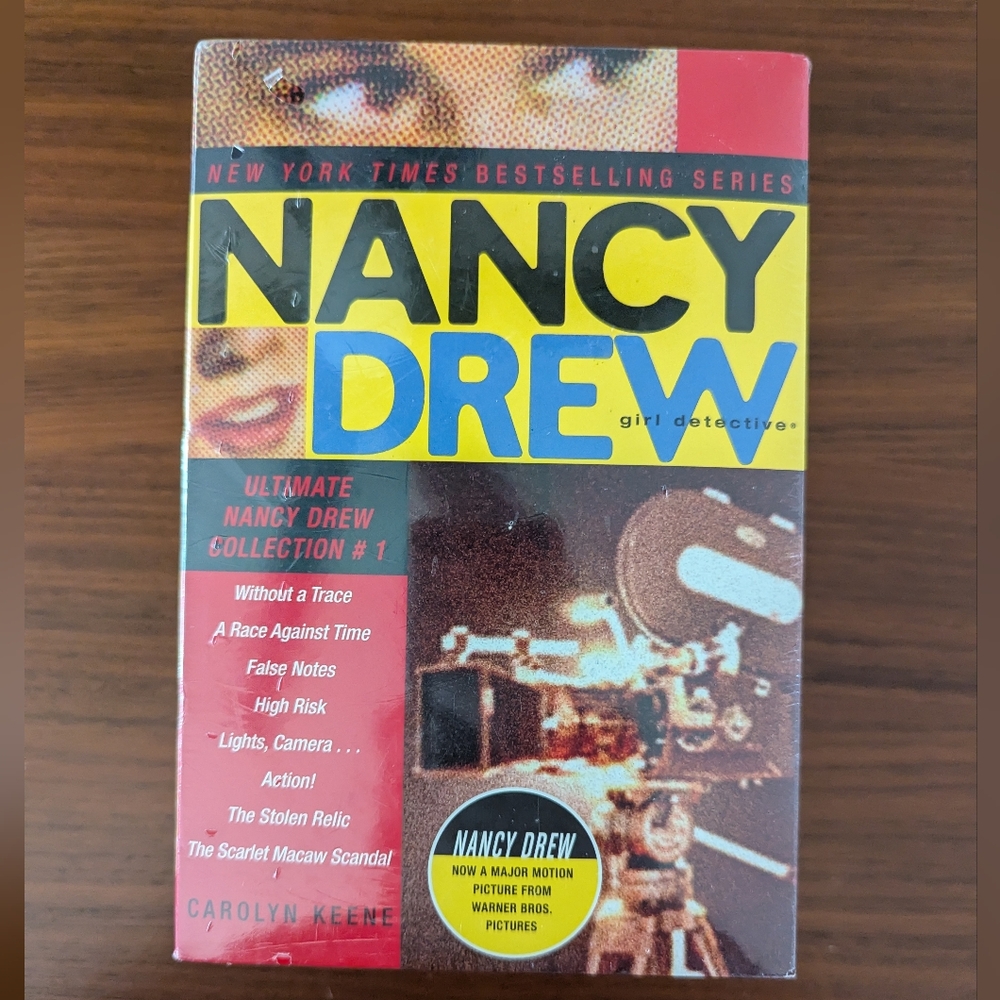 Nancy Drew Girl Detective Carolyn Keene Ultimate Collection #1 Box Set 1-8 New